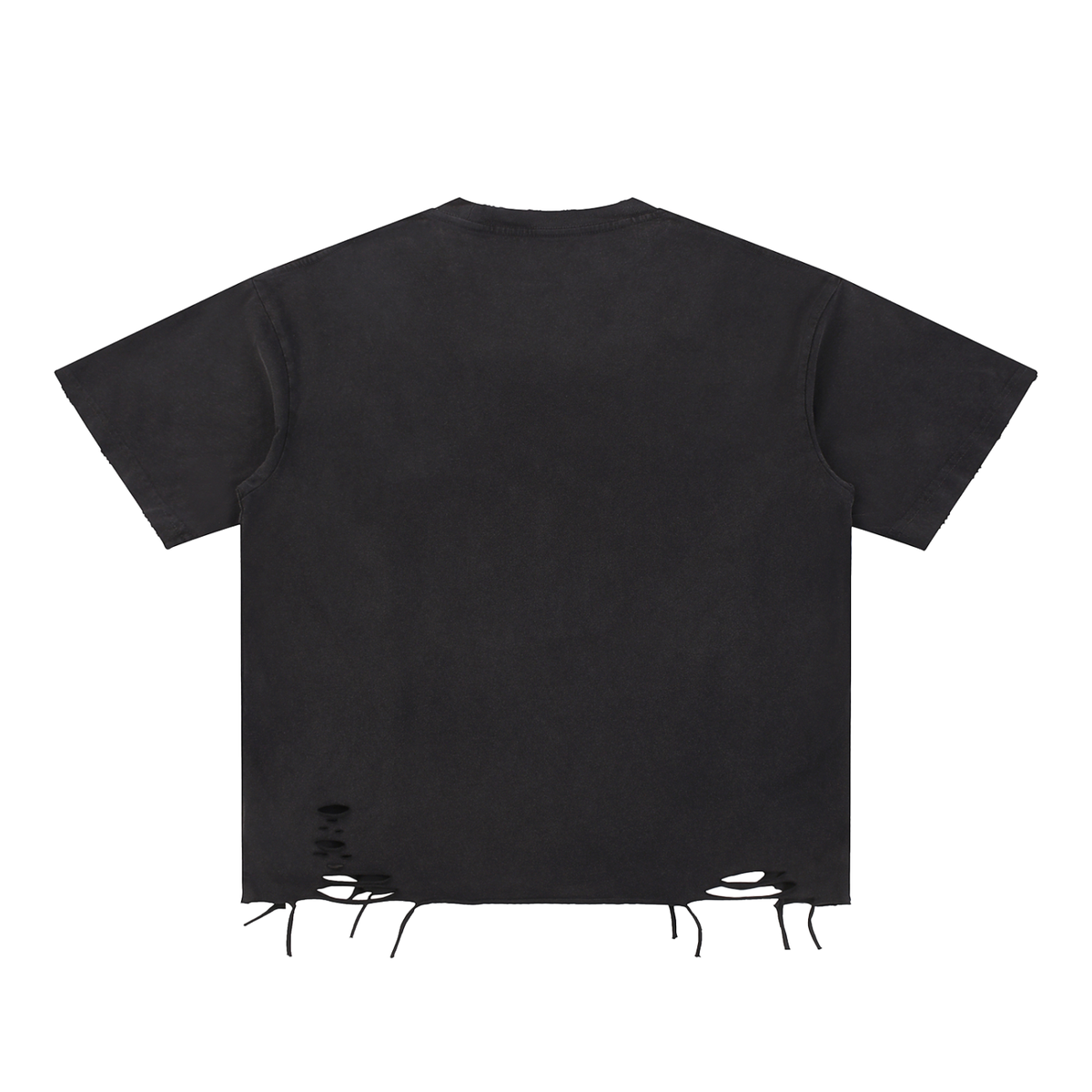ORVAYNE Distressed Snow Wash Loose Fit  T-Shirt