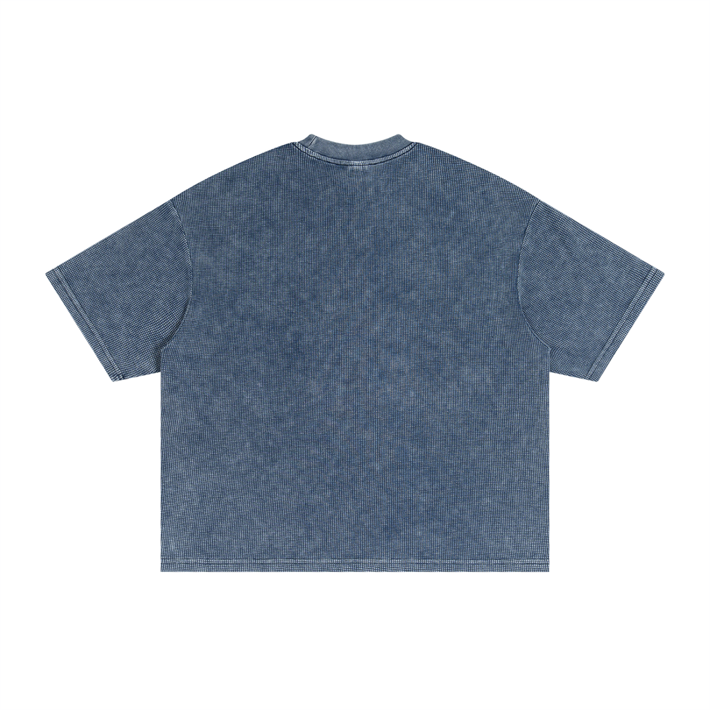 ORVAYNE Textured Waffle Washed Boxy T-Shirt