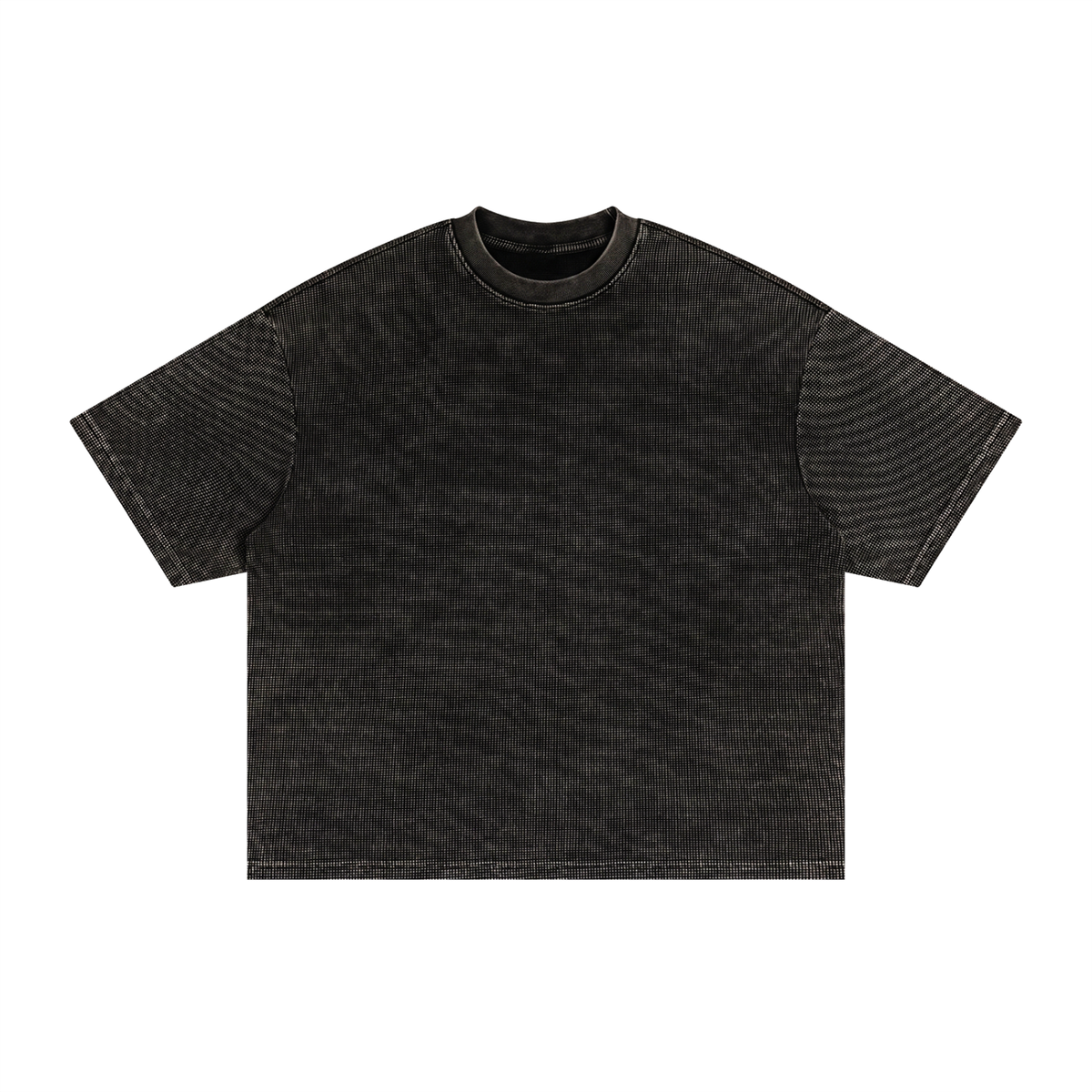 ORVAYNE Textured Waffle Washed Boxy T-Shirt