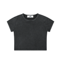 ORVAYNE Snow-Washed Essential Crop Top