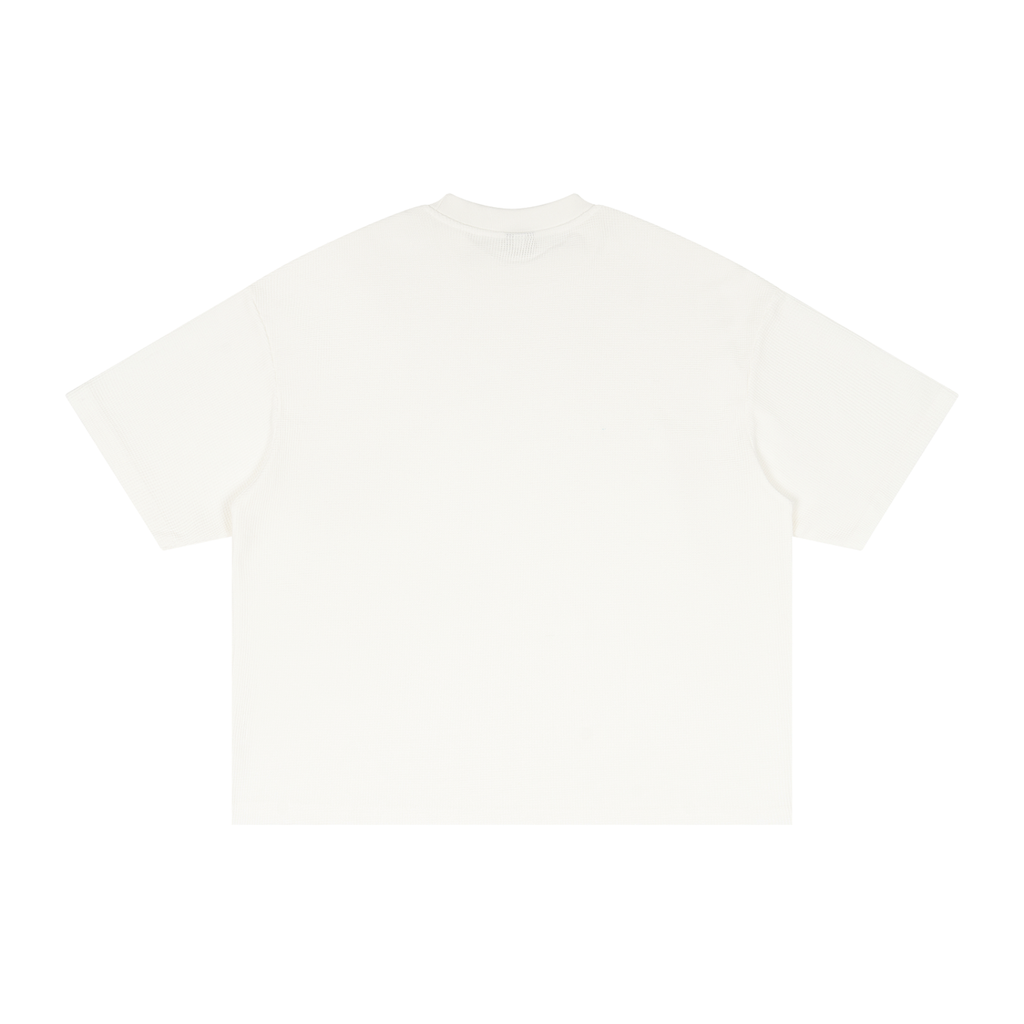 ORVAYNE Textured Waffle Washed Boxy T-Shirt