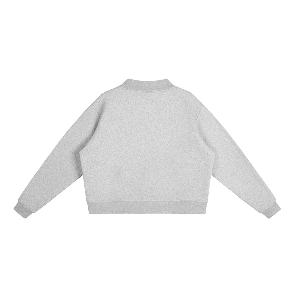 ORVAYNE Essential Fleece Mock-Neck Sweatshirt