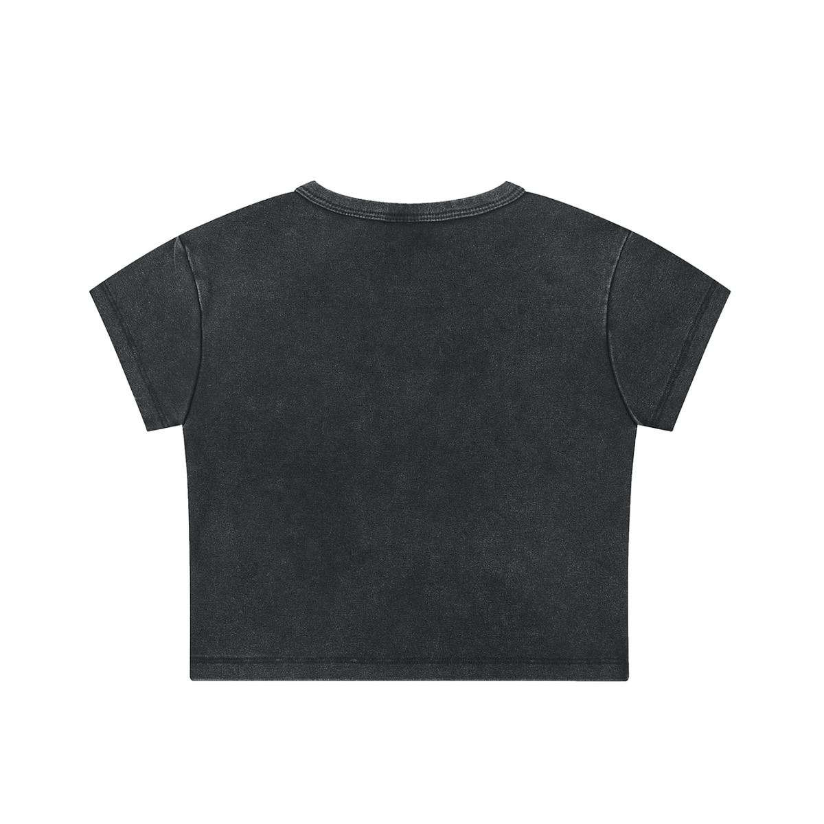 ORVAYNE Snow-Washed Essential Crop Top