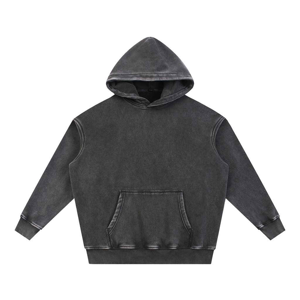 ORVAYNE Snow Wash Oversized Fleece Hoodie