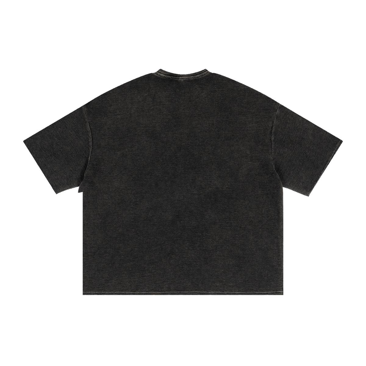ORVAYNE Textured Waffle Washed Boxy T-Shirt