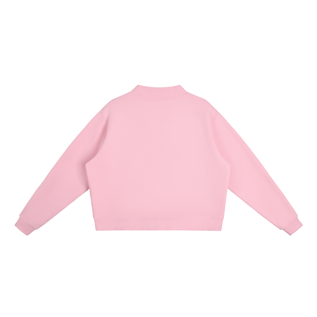 ORVAYNE Essential Fleece Mock-Neck Sweatshirt
