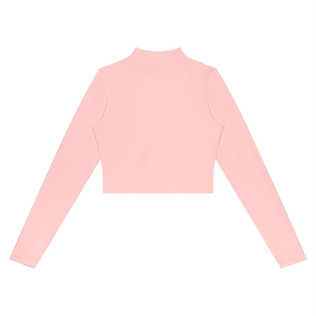 ORVAYNE Sculpt Cropped Zip-Up Jacket