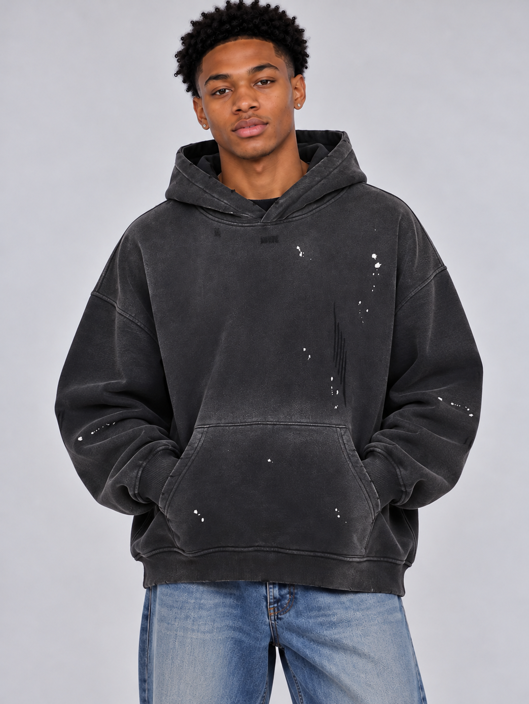 ORVAYNE Vintage Washed Fleece Hoodie