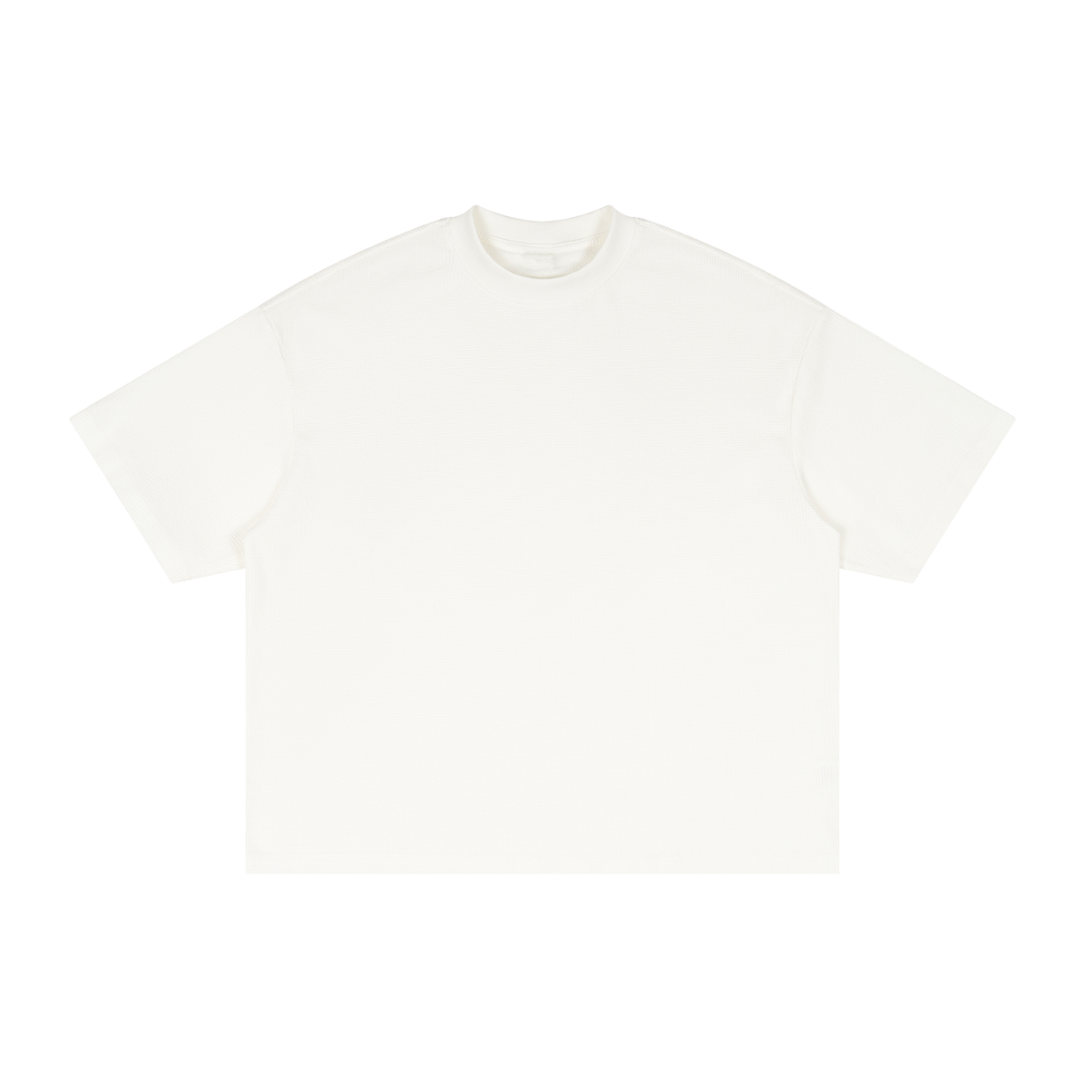 ORVAYNE Textured Waffle Washed Boxy T-Shirt