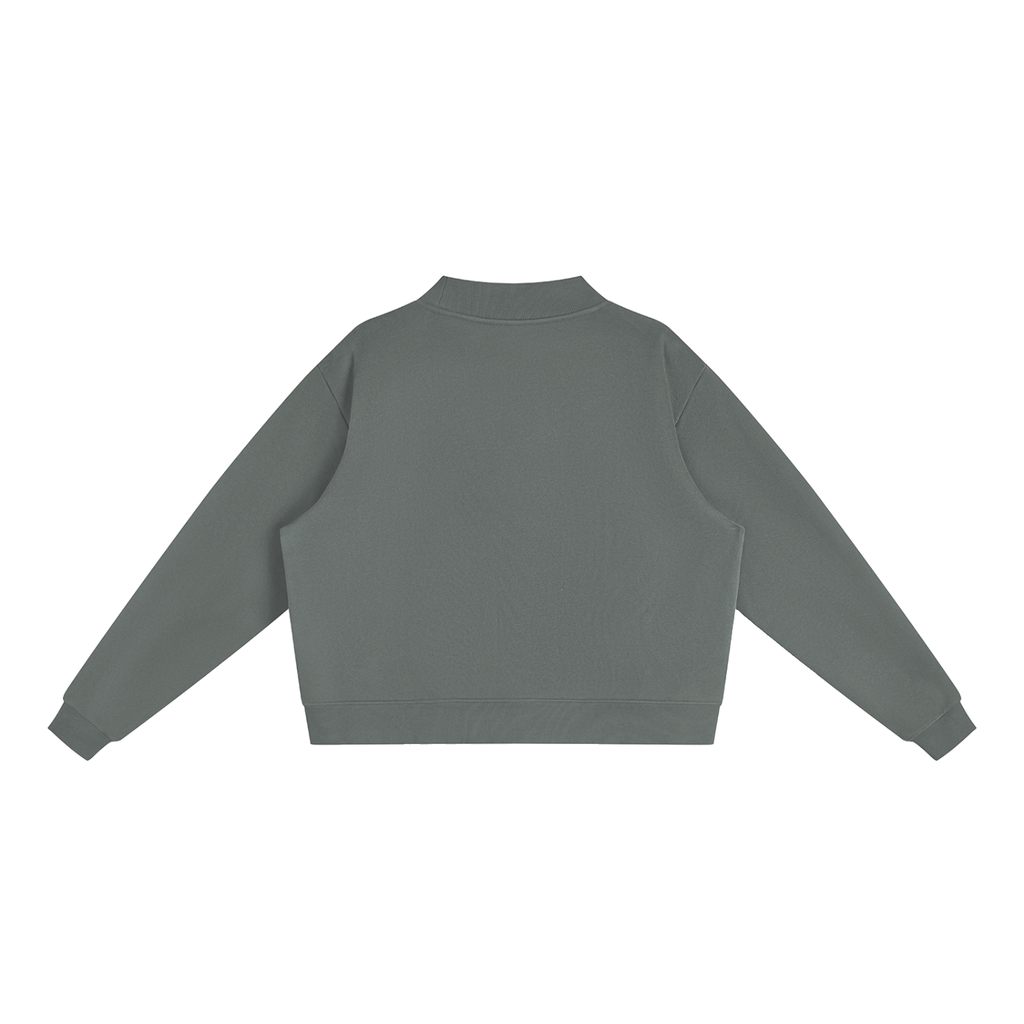 ORVAYNE Essential Fleece Mock-Neck Sweatshirt