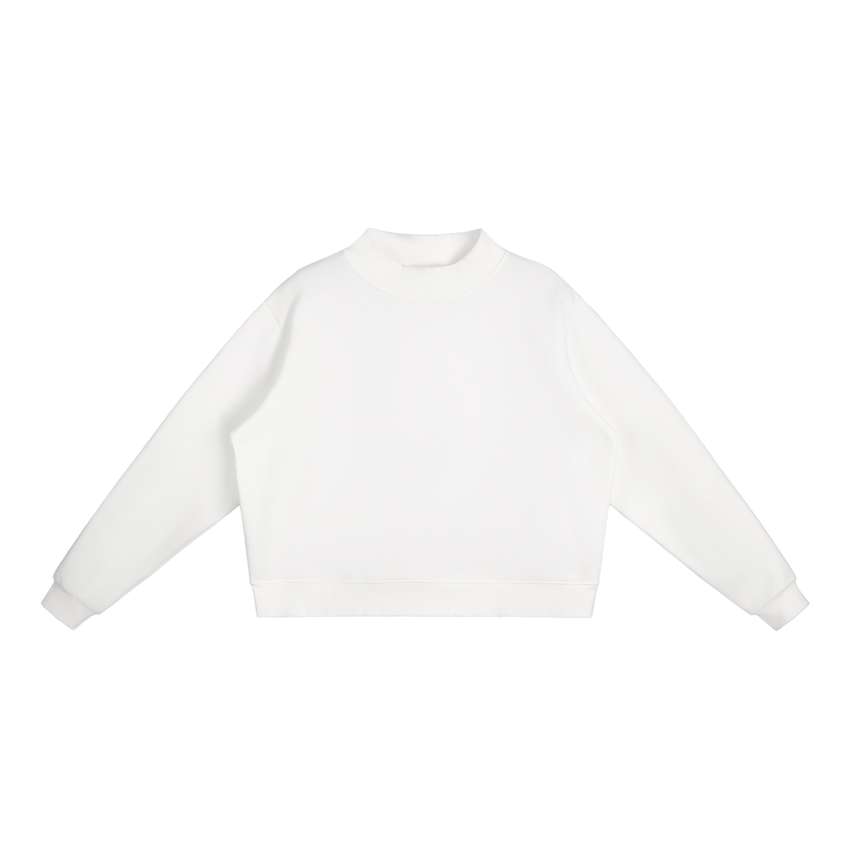 ORVAYNE Essential Fleece Mock-Neck Sweatshirt