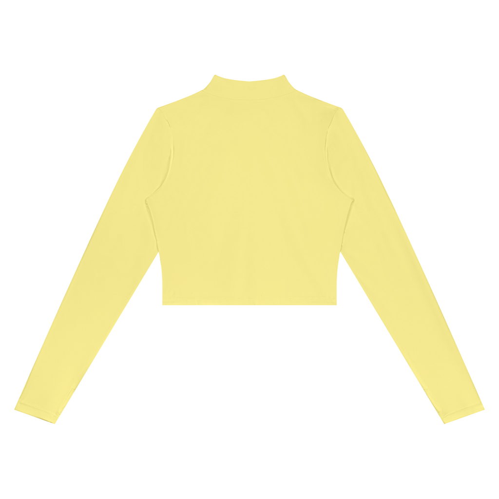 ORVAYNE Sculpt Cropped Zip-Up Jacket