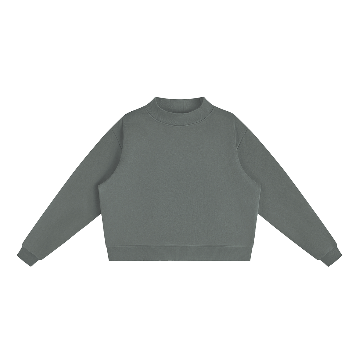 ORVAYNE Essential Fleece Mock-Neck Sweatshirt