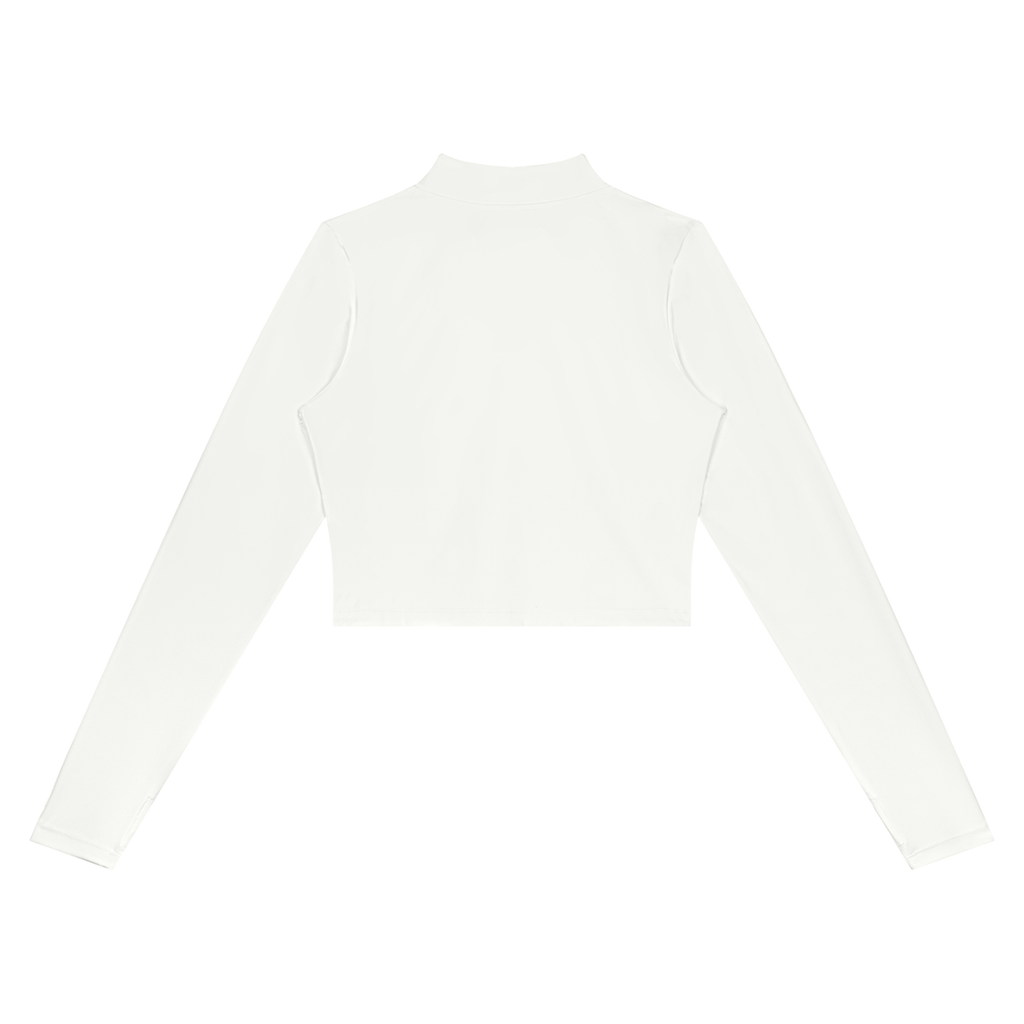 ORVAYNE Sculpt Cropped Zip-Up Jacket