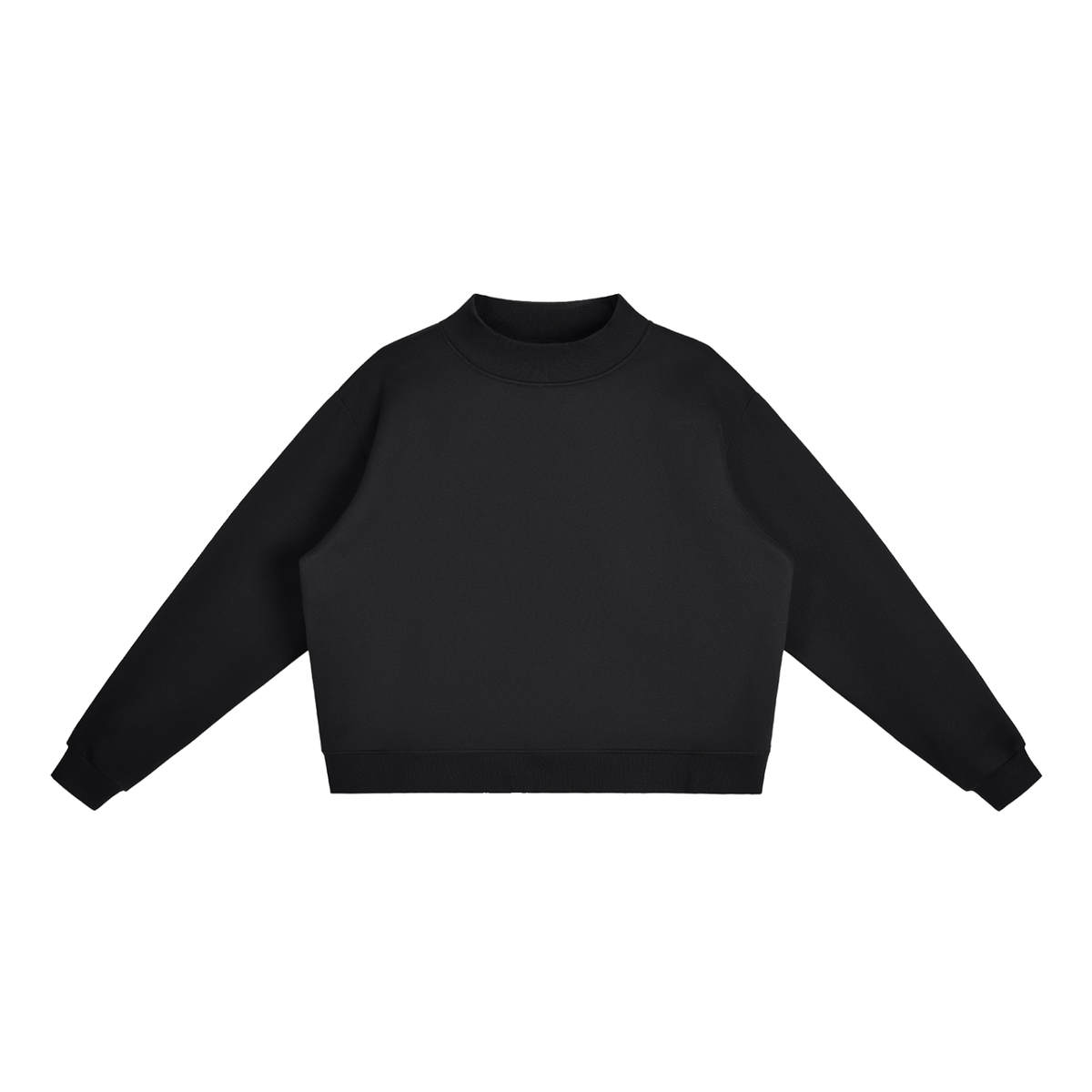 ORVAYNE Essential Fleece Mock-Neck Sweatshirt