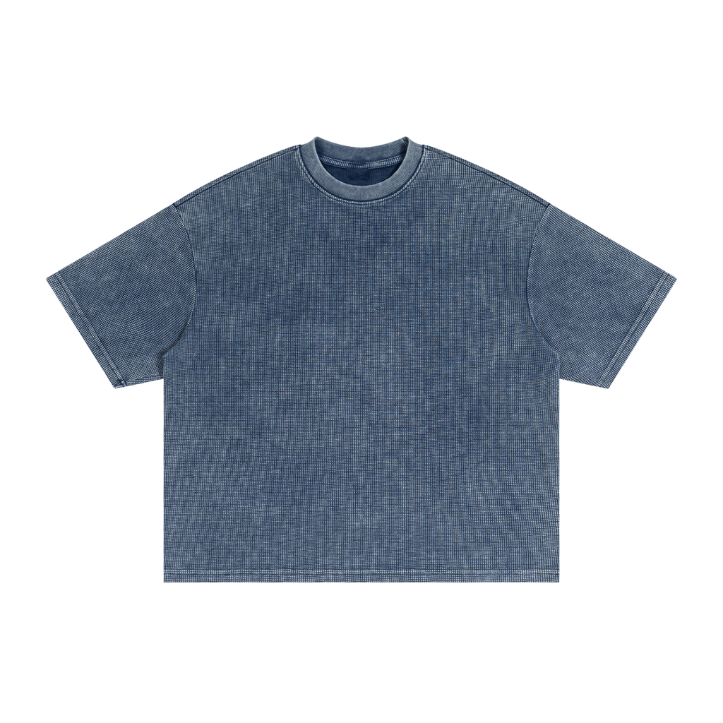 ORVAYNE Textured Waffle Washed Boxy T-Shirt