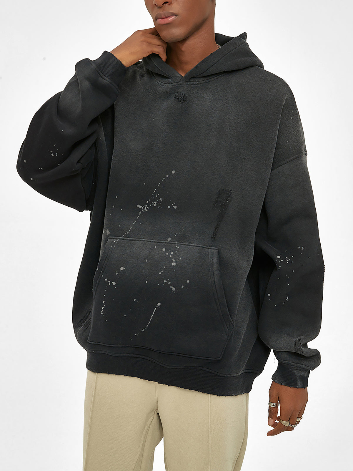 ORVAYNE Vintage Washed Fleece Hoodie