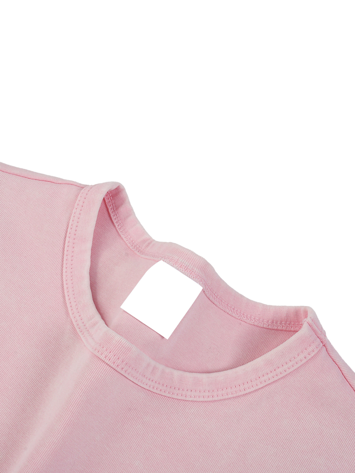 ORVAYNE Snow-Washed Essential Crop Top