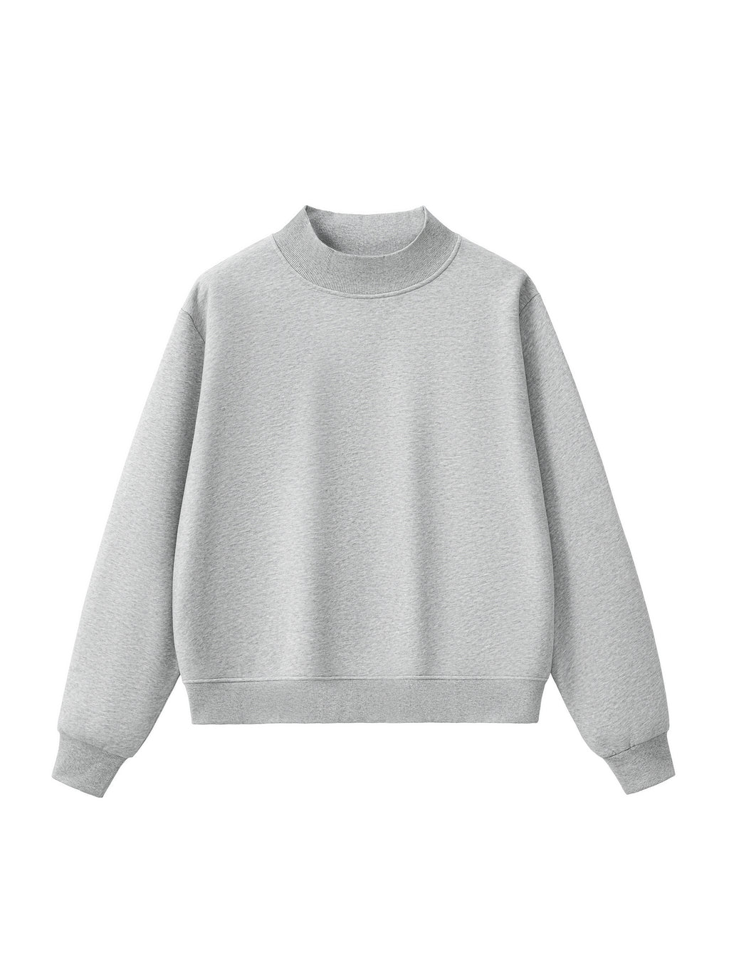ORVAYNE Essential Fleece Mock-Neck Sweatshirt