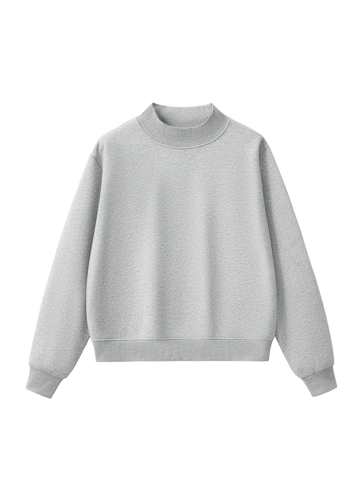 ORVAYNE Essential Fleece Mock-Neck Sweatshirt