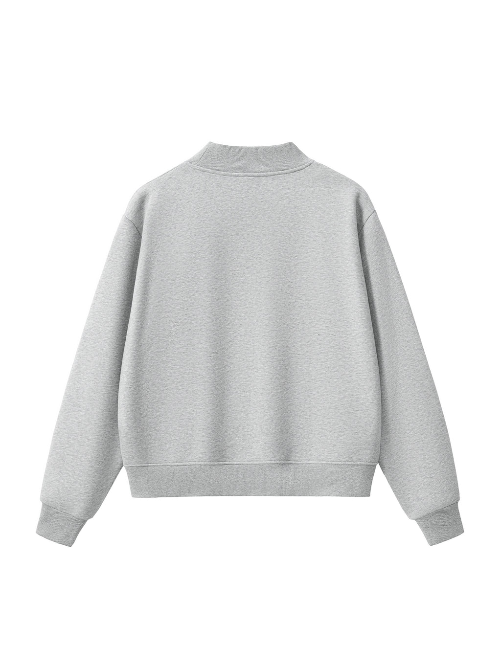 ORVAYNE Essential Fleece Mock-Neck Sweatshirt