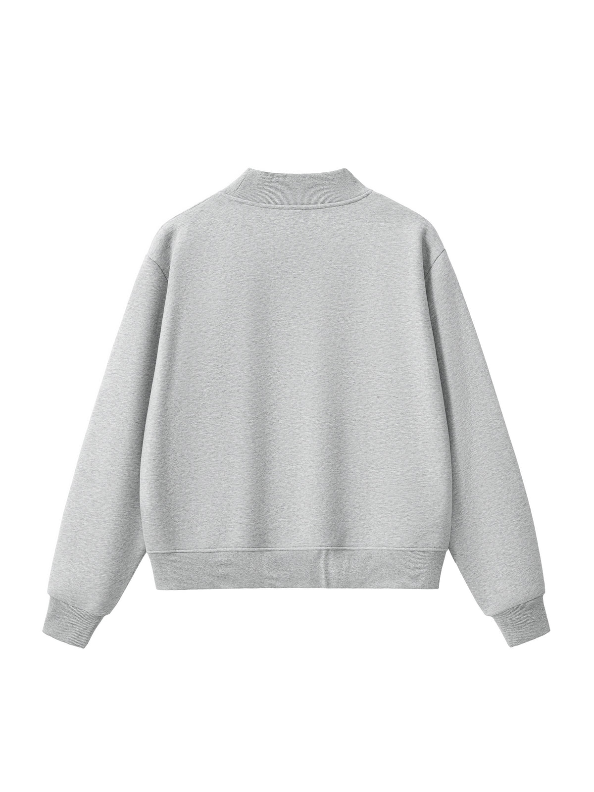 ORVAYNE Essential Fleece Mock-Neck Sweatshirt