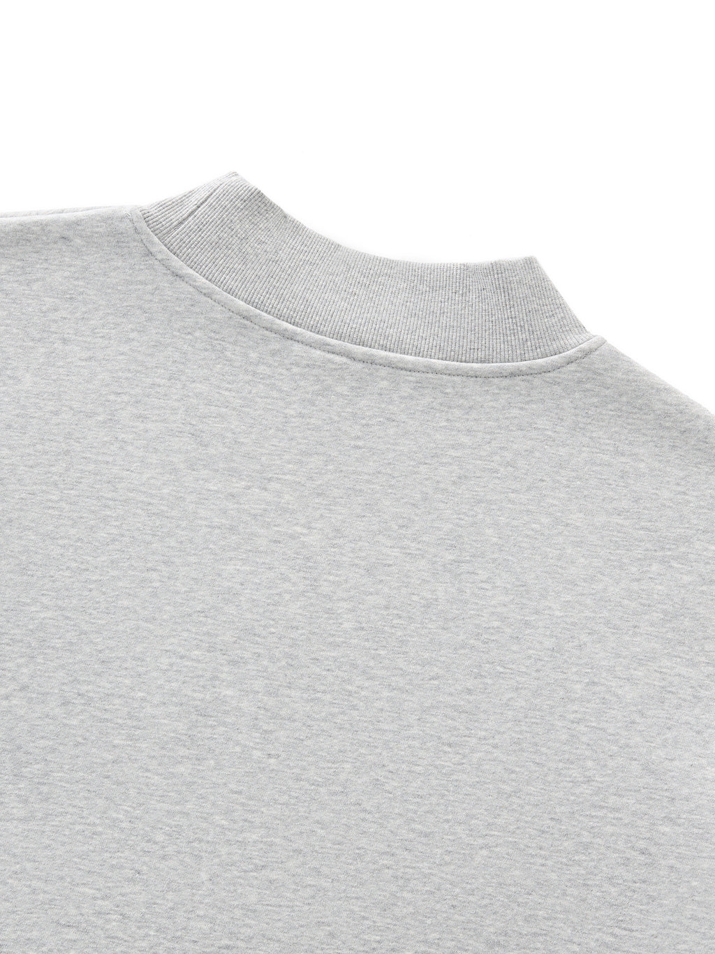 ORVAYNE Essential Fleece Mock-Neck Sweatshirt