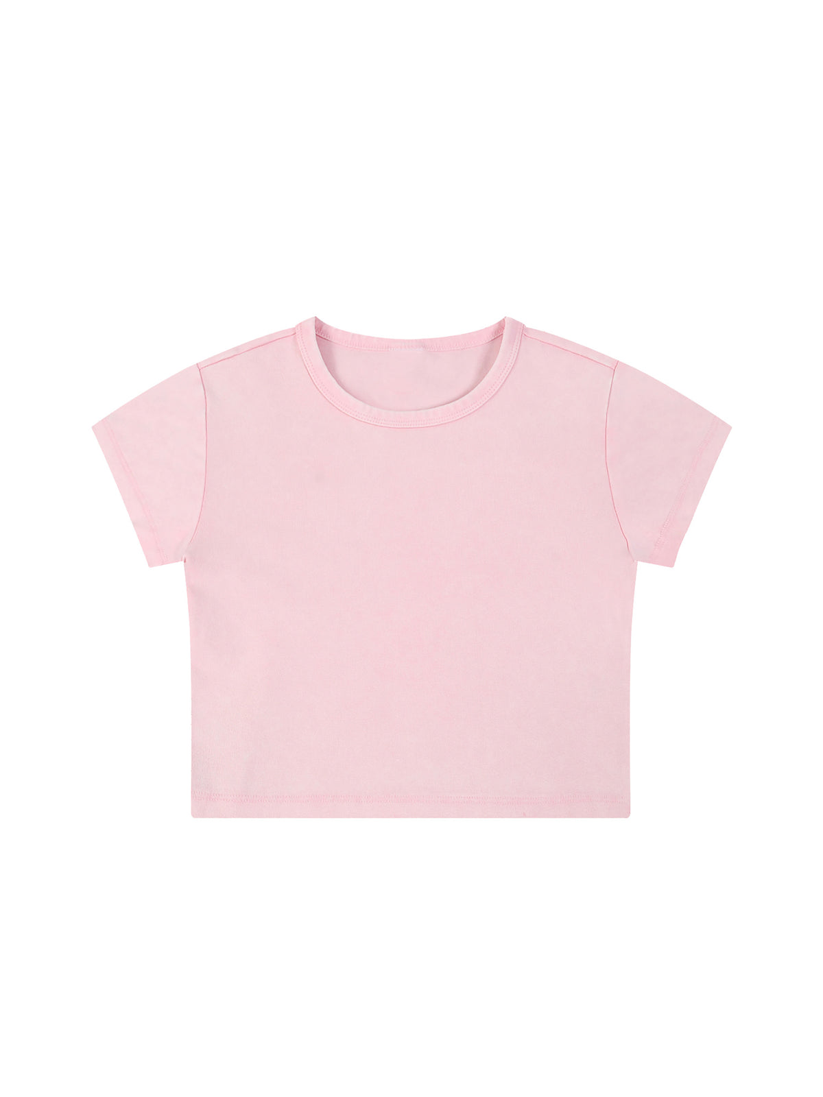 ORVAYNE Snow-Washed Essential Crop Top