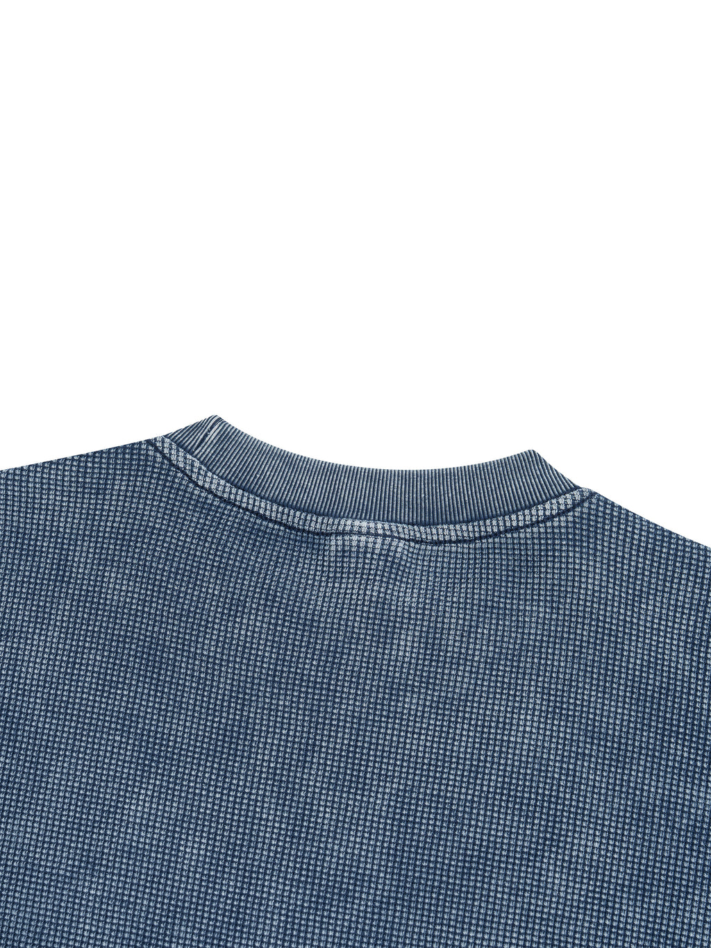 ORVAYNE Textured Waffle Washed Boxy T-Shirt