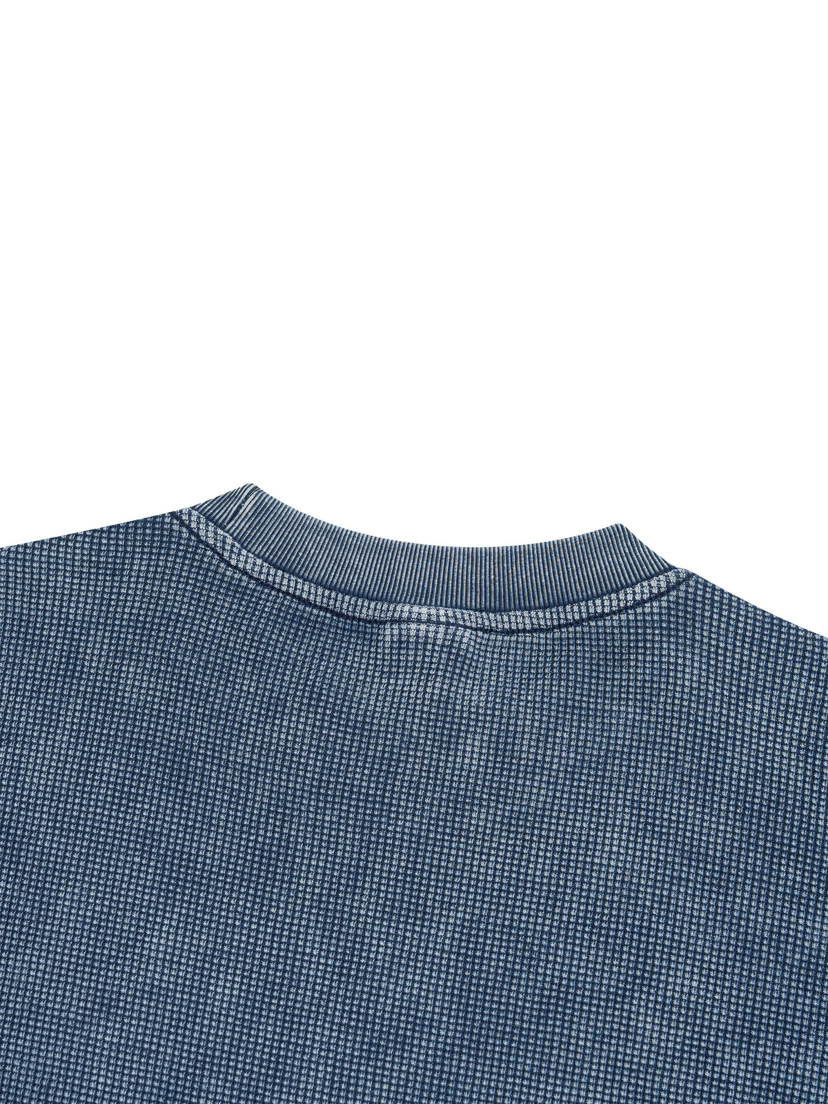 ORVAYNE Textured Waffle Washed Boxy T-Shirt