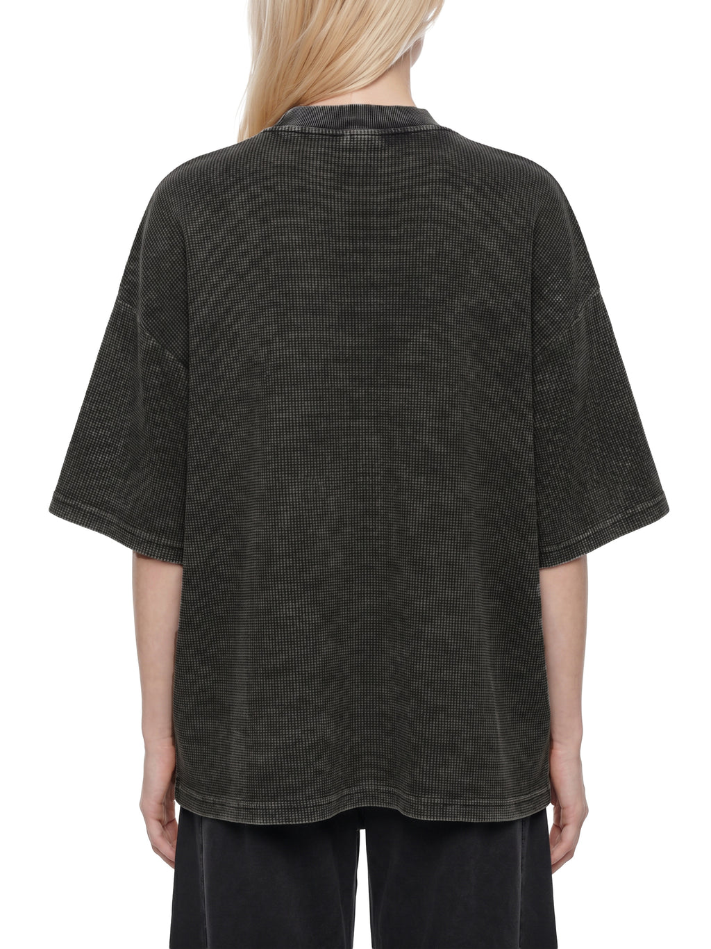 ORVAYNE Textured Waffle Washed Boxy T-Shirt