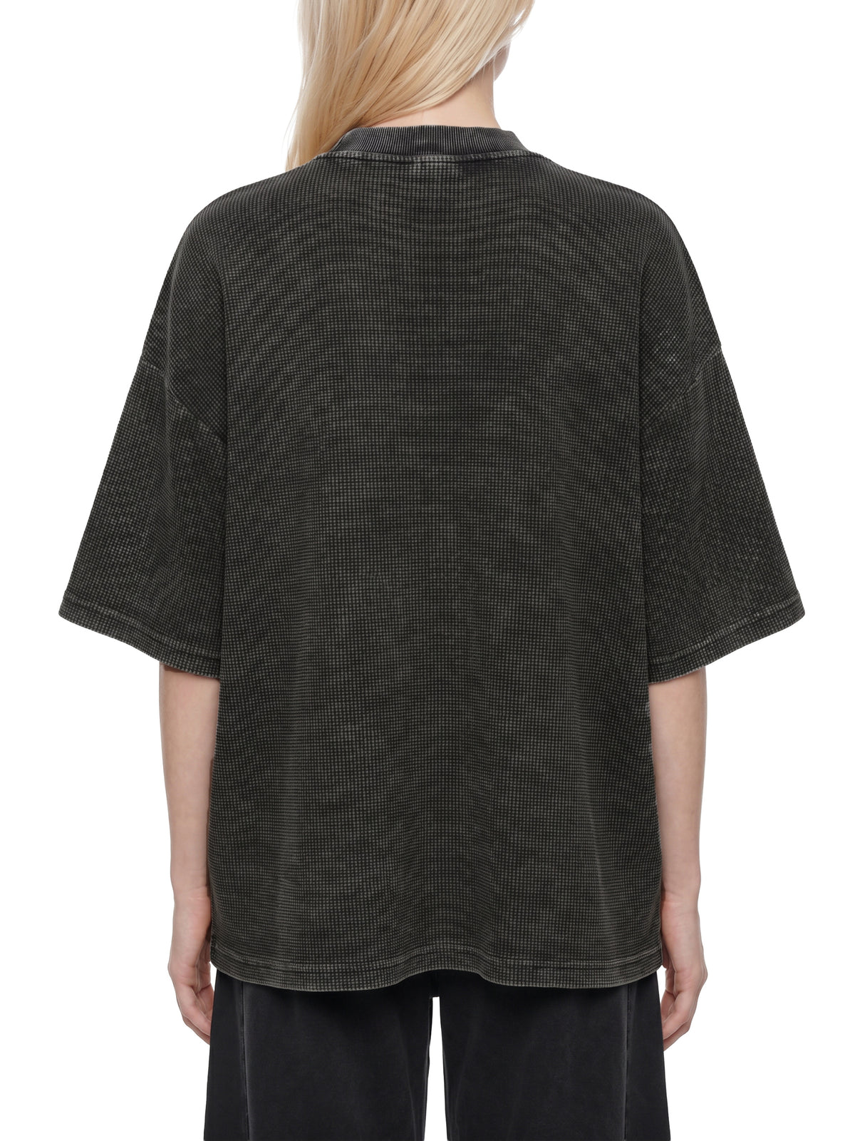 ORVAYNE Textured Waffle Washed Boxy T-Shirt