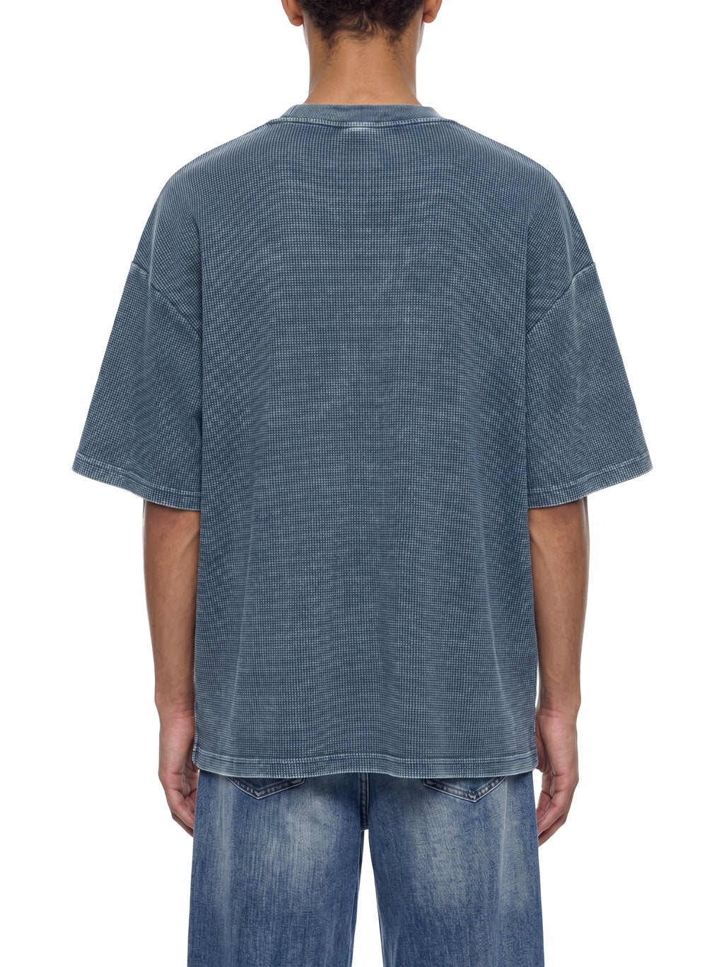 ORVAYNE Textured Waffle Washed Boxy T-Shirt