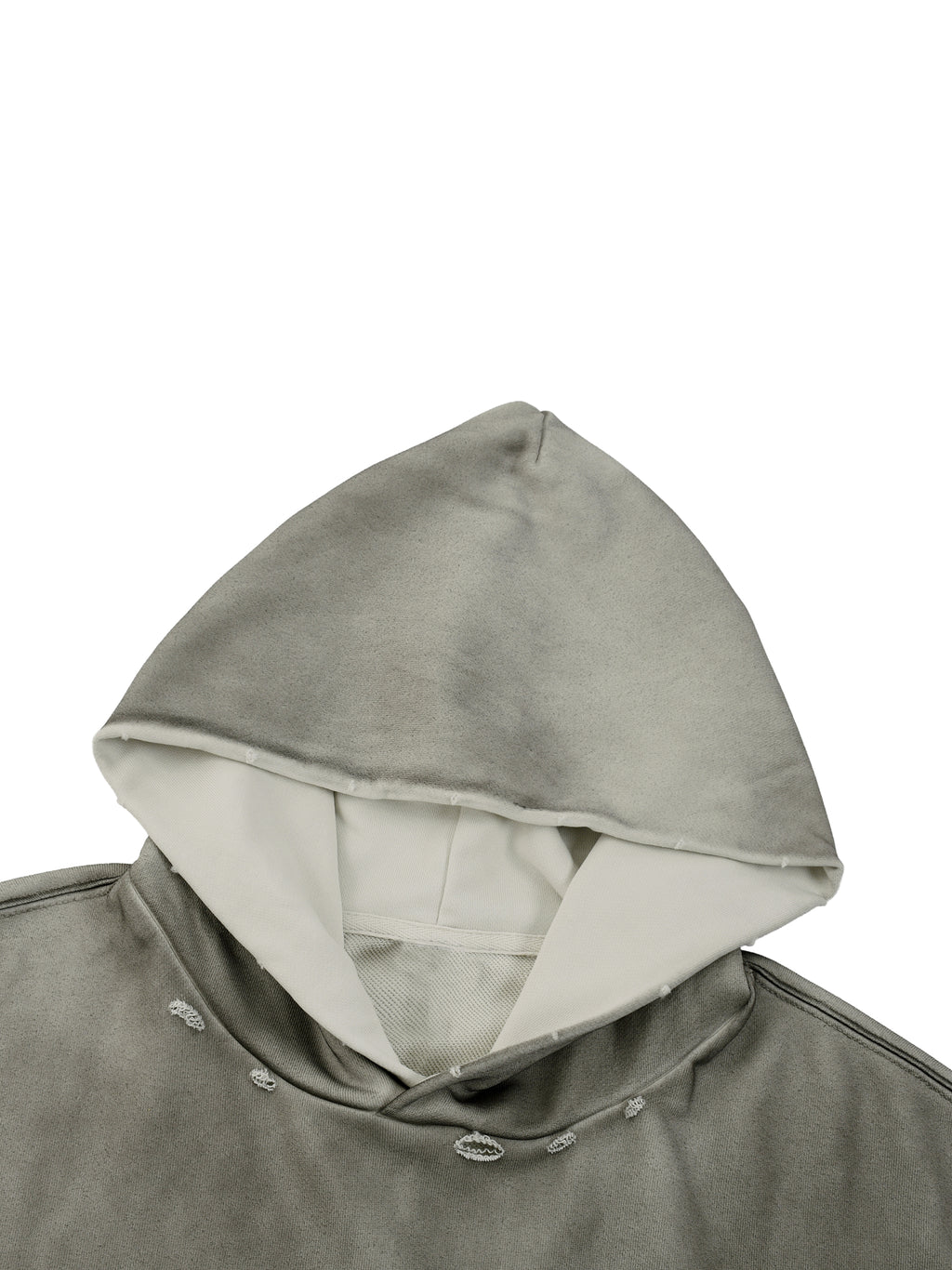 ORVAYNE Sunfade Distressed Boxy Hoodie – Unisex