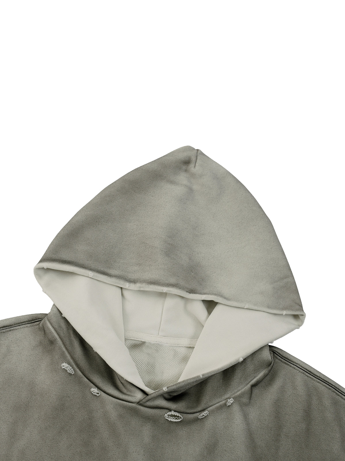 ORVAYNE Sunfade Distressed Boxy Hoodie – Unisex